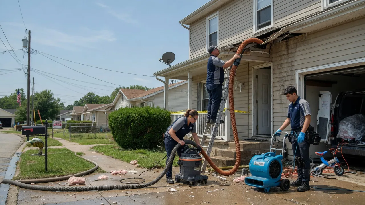 Water Damage Restoration in Georgetown, IN near me